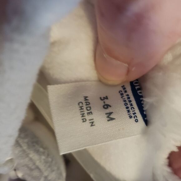 OLD NAVY FLEECE JUMPSUIT SIZE 3-6 Months - Picture 6 of 6